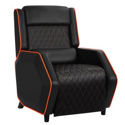 China Simple Modern Ergonomic Leather Gaming Sofa Adjustable Gaming Recliner Chair for sale