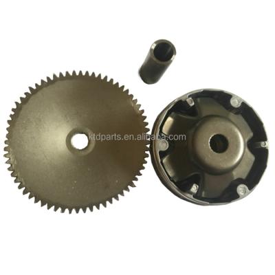 China Durable KTD Piaggio 50cc 100cc 4T CVT Scooter Parts Movable Drive Face Pulley Clutch Variator Kits for sale