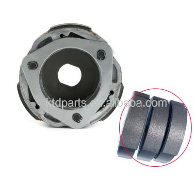 China Steel KTD AN250 Burgman 250 Complete Driven Scooter Clutch Shoes Weight Set Assy for sale