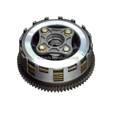 China KTD CG125 Clutch Center Hub Pressure Plates Assy Clutch Housing Basket Motorcycle Steel Clutch Assembly for sale