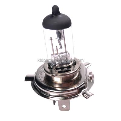 China KTD Durable Clear Super Bright Car Headlight H4 P43T 60/55W 12V Light Auto Halogen Bulbs for sale