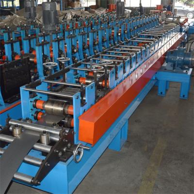 China 22kW Rack Upright Roll Forming Machine PLC Storage Rack Roll Forming Machine Te koop