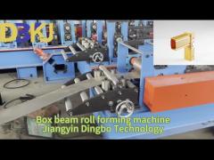 Box beam roll forming machine