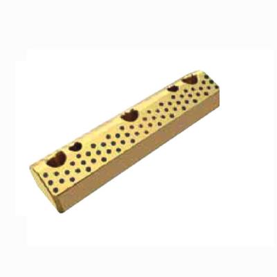 China Vehicle/Medical/Household Product Mold JIS Standard Brass And Graphite Guide Strips With Holes For Injection Molding Components for sale