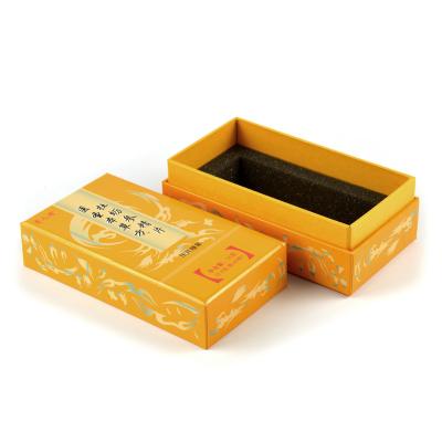 China Recycled Materials Custom Raphe Box Elegant Lift-off Lid Shoulder Neck Lid And Base Boxes Gift Package 2 Pieces Rigid Paper Box for sale