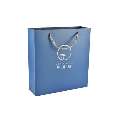 China Recycled Materials Wholesale Custom Printed Logo Paper Bag Cheap Premium Quality Commerce Paper Bag Gift Shopping Tote Bags for sale