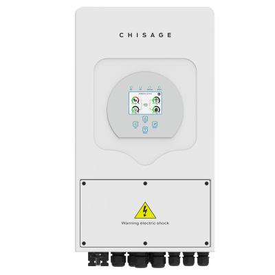 China CHISAGE ESS 5kW Single Phase On Grid And Off Grid Hybrid Solar Inverter With Wifi Plug 330W*580H*232D(mm) for sale