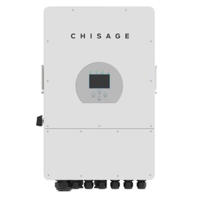 China 12kW 3 Phase On Grid Off Grid Hybrid Storage Solar Inverter In EU Version 422W*699.3H*279D(mm) for sale