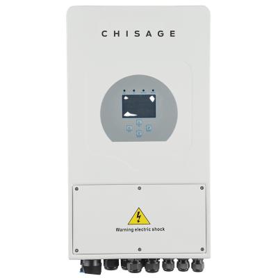 China Product IP65 3kw 5kw 8kw Single Phase Grid Tie Solar Solar Hybrid Inverter 580*330*232mm for sale