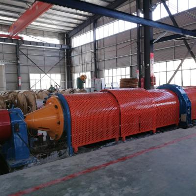 China 400 series tubular steel wire ropes stranding machine for fiber optical cable en venta