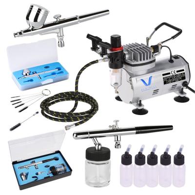 China LinhaivetA Professional Spray Gun Airbrush Compressor Kit Airbrush Machine Set 22CC & & 32cc for sale