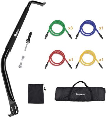 China Hot Selling 2020 Indoor Portable Home Gym Resistance Band System Arc Resistance Set, Weightlifting and HIIT Heavy Interval TR Hunt for sale