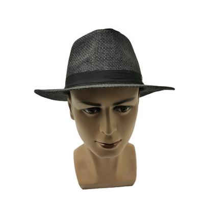 China Promotional Oem Unisex Fashion Custom Outdoor Adult Cheap Foldable Classic Cowboy Hat Sun Straw Haten for sale