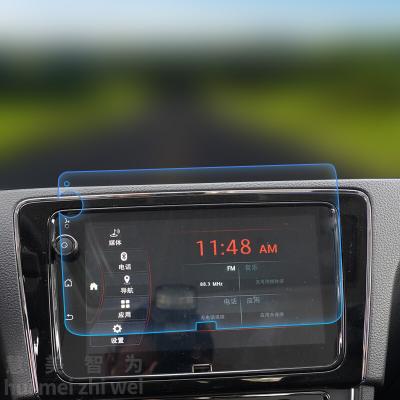 China Automobile steel navigation screen protector car navigation screen tempered film steel film for Volkswagen 2021 Santana for sale