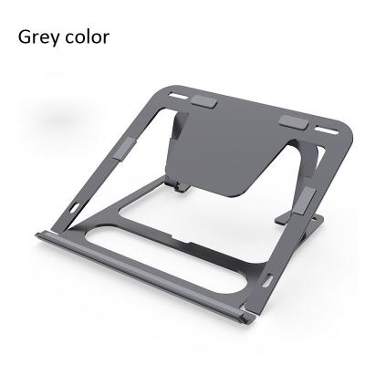 China (Size) Adjustable Multifunctional Bracket Aluminum Alloy Folding Laptop Desk Stander For Dell Huawei Laptop for sale