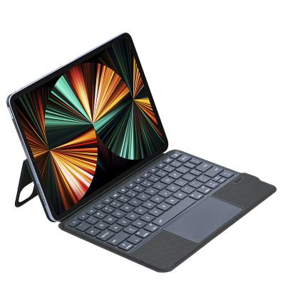 China Blue Backlit Ultra Thin Ultra Thin Wireless Laptop Tooth Case Back Cover Touchbar Keyboard For iPad Pro 11inch 2020 2021 for sale