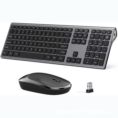 China 2021 New Style 109 Ultra Thin Keyboard Mouse 2.4g ABS Key Wireless Keyboard And Mouse for sale