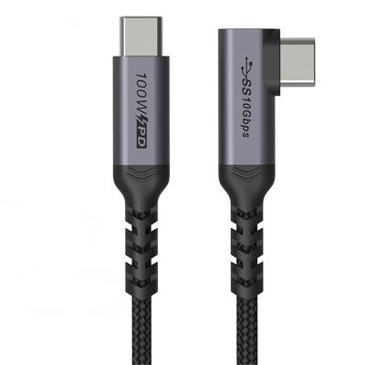 China Tablet Type-c 3.1 to type c 3.1 gen 2 palladium 100w 4k 60hz 10gb data cable for sale