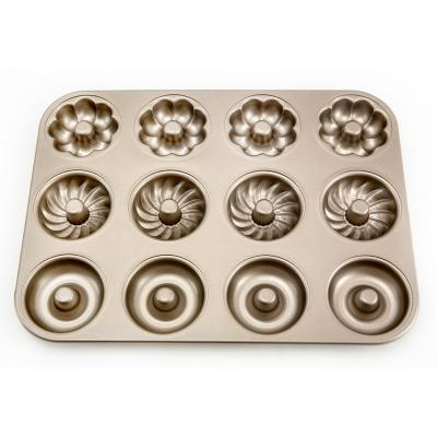 China Nonstick HGH-Grade Corrosion Resistance Mold Perfect for Brownie Cakes and Consecutive Cookies 6 and 12 Cups for sale