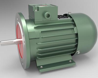 China Totally enclosed aluminum body 0.18KW 0.25KW three-phase asynchronous motor for sale