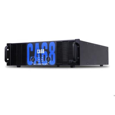 China No class h CA68 3U power amplifier power amp ktv amplifier price for sale