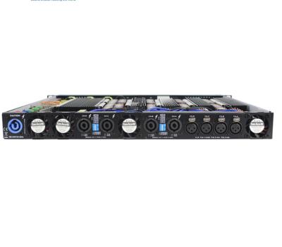 China 1U Four Channels Digital Power Amplifier Commercial Professional Sound Power Amplifier 1600w X 4 Channel High Power Amplifier for sale