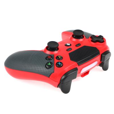 China Touch Buttons Honcam Wireless Joystick Game Controller PS4 Double Vibration Controller With Sensor Touch Function for sale