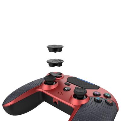 China Controller For PS4 Honcam Bluetooth Dual Vibration Gmaepad PS4 Dual 4 Controller With Sensor Touch Function for sale