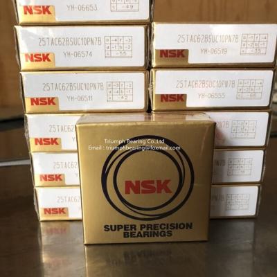 China NSK Ball screw support bearing   25TAC62BSUC10PN7B for sale