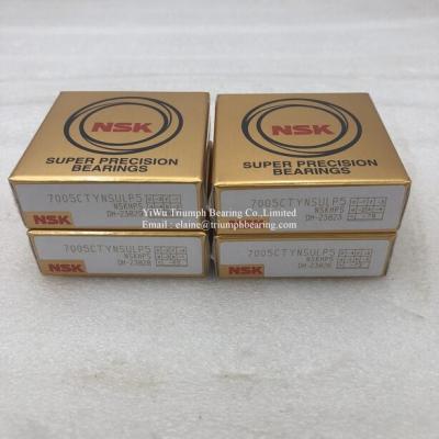 China NSK  High Precision Angular contact ball bearing   7005CTYNSULP5 ,7005CTYNSULP4 for sale