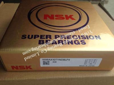 China NSK  High Precision ，Machine Toll Spindle  Bearing 100BAX10TYNDBLP4 for sale