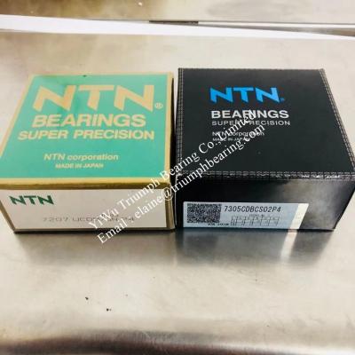 China Original  NTN  High Precision Angular contact Ball bearing 7207UCDB/GNP4 for sale