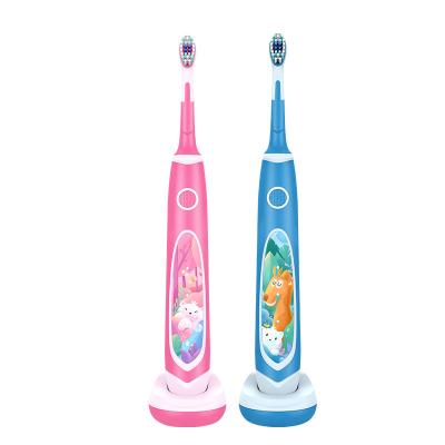 China Sonic Electric Toothbrush With Soft Powerful Sonic Electric Toothbrush With Soft Cordless Rechargeable Bristles Kids Toothbrush Fun Toddlers for sale