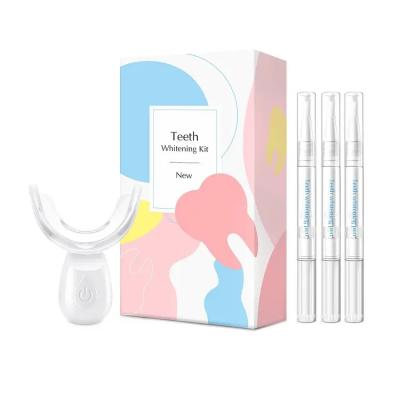 China For Home Use Wholesale LED Light Dental Bleaching Gel Syringe Home Private Label Teeth Whitening Kits for sale