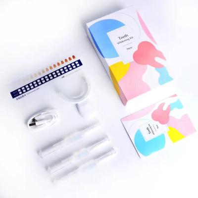 China For Home Use Wholesale Rechargeable Cordless Peroxide Free  LED Wireless Teeth Whitening Kit for sale