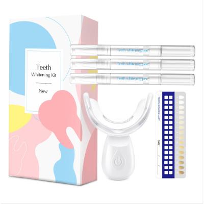 China For Home Use Best Seller Luxury Boxed Tooth Bleaching Kit Home Set Wholesale Teeth Whitening Kits Private Logo with Gel Syringe for sale