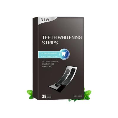 China For Home Use Non Peroxide 28packs Dry Teeth Whitening Strips Whitening Gel Strips for sale