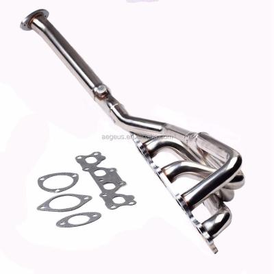 China High Quality Stainless Steel SS 5 MX5 Exhaust Header 4cyl 1.6L Na Divers B6ZE MX For Mazda 1993 Miata Exhaust Headers for sale