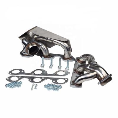 China Stainless Steel MISCELLANEOUS STAINLESS STEEL EXHAUST HEADER FITTINGS FIT JK 2007-2011 3.8L V6 for sale