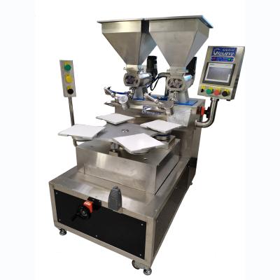 China Snack Factory Automatic Layer Cake Making Machine Pancake Cake Cream Machine for sale