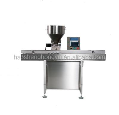 China Can be heat preservation two-layer hopper croissant filling injecting cream chocolate machine injection machine bread croissant/puff sauce injecting cream machine for sale