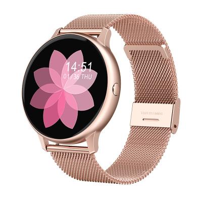 China DT88 Pro Touch Screen Women's Smart Watch For Android IOS Heart Rate Blood Pressure Full Touch Around Smartwatch Girls for sale