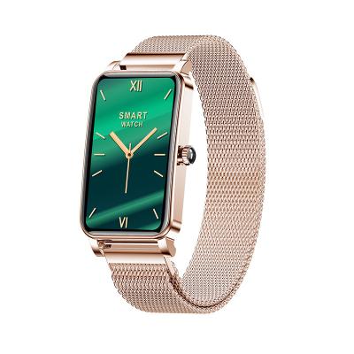 China MP3 Playback ZX19 Ladies Smart Watch Women Smartwatch Fitness Wristband Wristband Customized Dial For Girlfriend Gift for sale