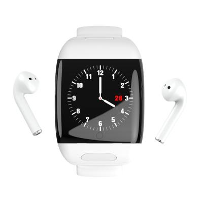 China Touch Screen 2 in 1 Earbuds G36 Smartwatch Real Time Heart Rate Sleep Analyze Earphone Answer Call Earphone TWS Wristband Smart Watch for sale