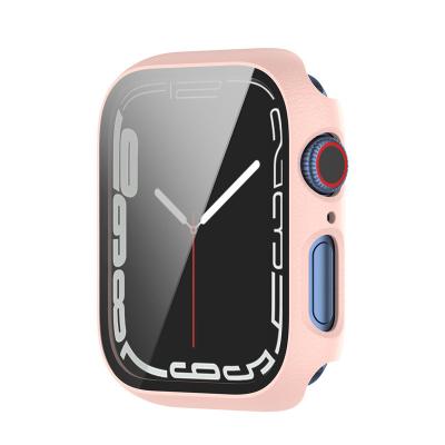 China 41MM 45MM Durable Waterproof Case For Watch 7, Cover Apple Protective Shell For iWatch Series 7 Bumper With Screen Glass for sale