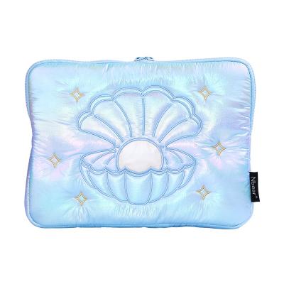 China RTS Nbear 13inch Unique Fashion Nylon Waterproof Laptop Bags And Covers Laptop Pocket Sleeve Shockproof Bag With Zipper for sale