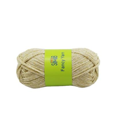 China Chinese manufacturer fashionable metallic smb yarn Anti-insect tube quality wholesale lurex mixes lily yarn for hand knitting for sale