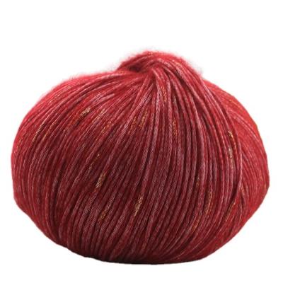 China HF3765 China wholesale yarn mill yarn huicai textile air lurex fancy metallic wool-acrylic hand knitting yarn for sale