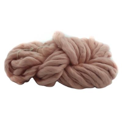 China Factory super bulky smb Anti-bacteria KL2927 China wolle huge thick wool popular selling thick roving yarn for sale