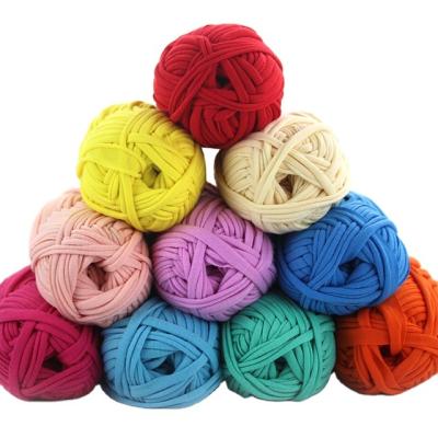 China Novelty yarn hand knitting yarn factory wholesale smb made in China T-shirt fabric yarn for hand knitting for sale